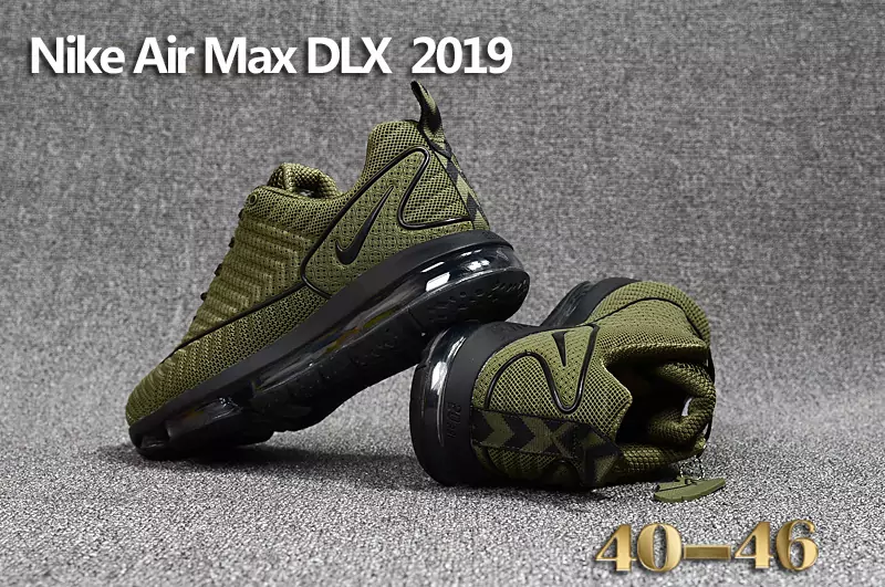 cheap nikelab air max 2019 dlx 20psi green army
